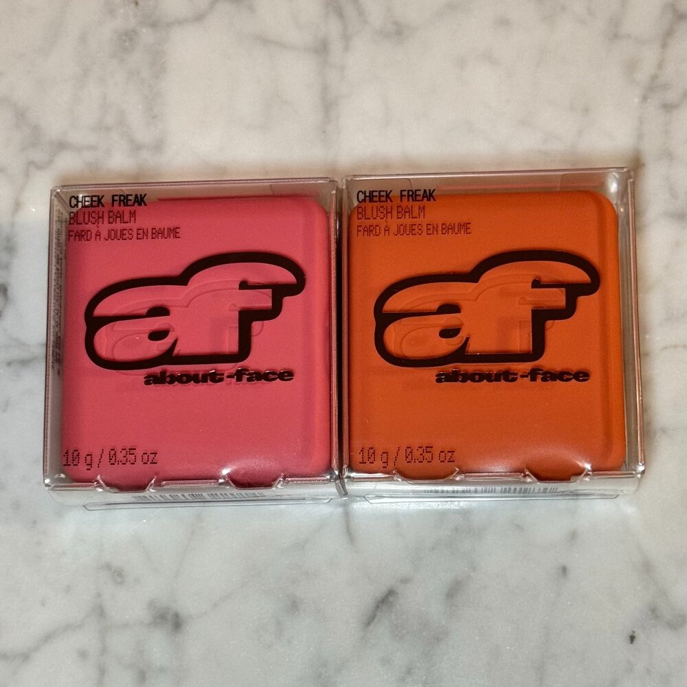 about-face Cheek Freak Blush Balm Matte Blush Set | Raunchy & Laid | NEW MAKEUP